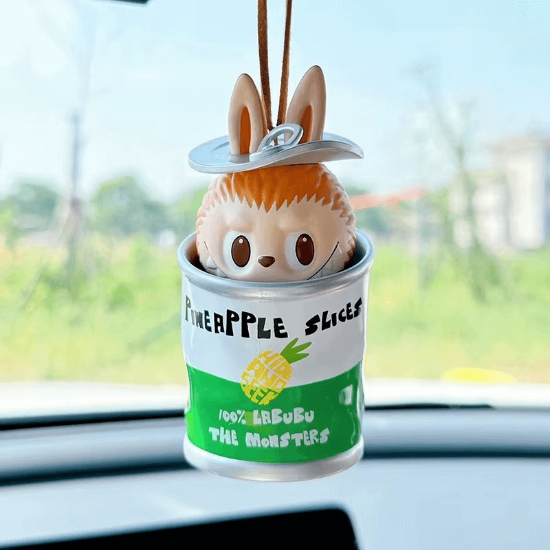 Packaging officiel Labubu Almost Hidden, collection surprise de figurines originales