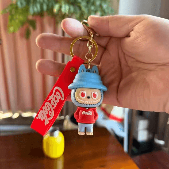 Porte-clés Labubu Coca-Cola – Collector et mignon