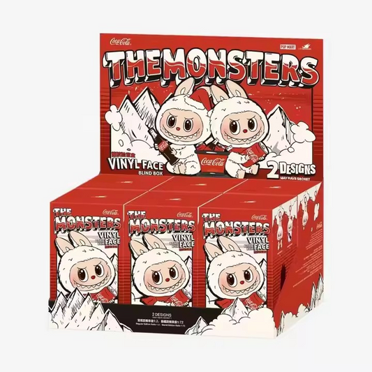 Labubu - CocaCola Vinyl Face Blind Box PACK coffret de 6 pièces