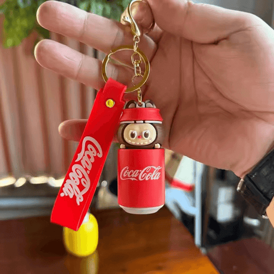 Porte-clés Labubu Coca-Cola – Collector et mignon