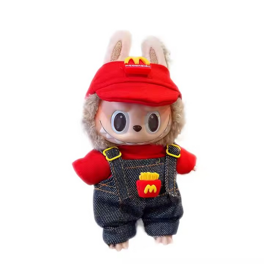Labubu - Tenue Mac Donald (Labubu non inclus)
