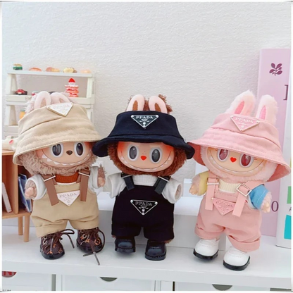 Tenue complète Labubu Prada, version luxe et élégante pour figurine